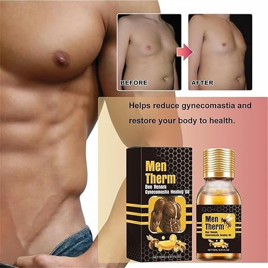 Men Therm - Bee Venom Gynecomastia Heating Oil - Image 8