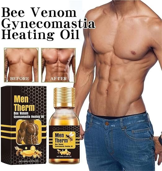 Men Therm - Bee Venom Gynecomastia Heating Oil - Image 5