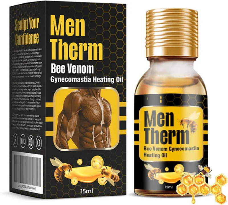 Men Therm - Bee Venom Gynecomastia Heating Oil - Image 4