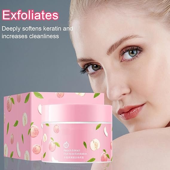 Peach Extract Fruit Acid Exfoliating Face Gel Cream - Image 7